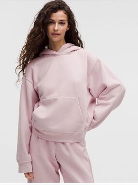 Lululemon Soft Pink Oversized Hoodie